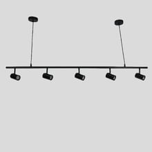 Tyrese Aluminium 5 Light Linear Pendant